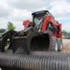 Manitou 1650 R – chargeuse compacte – en situation d'utilisation