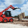 Manitou 1650 R – chargeuse compacte – en situation d'utilisation n°3