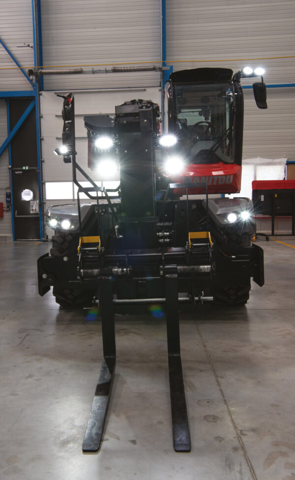 Manitou MRT 2260 – chariot télescopique rotatif   – vue détaillée