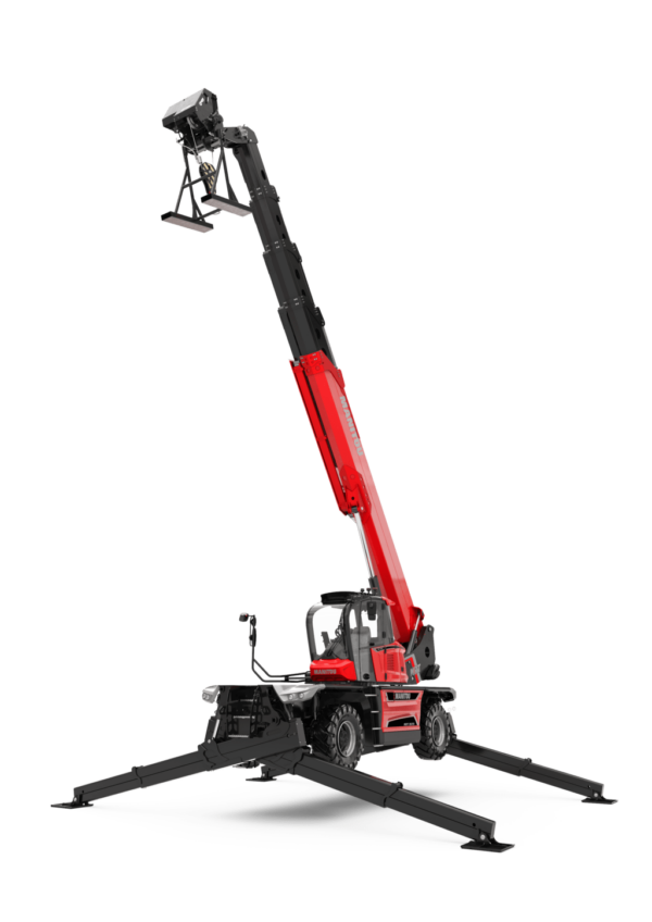 Manitou MRT 3570 – chariot télescopique rotatif   – vue studio n°3