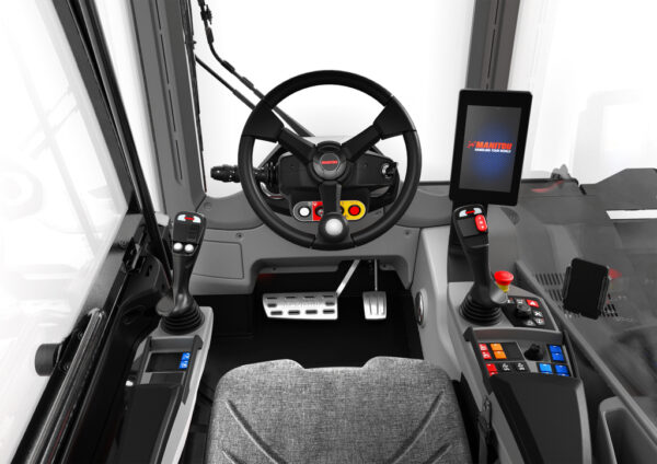 Manitou MRT 2545 115 – chariot télescopique rotatif   – vue détaillée