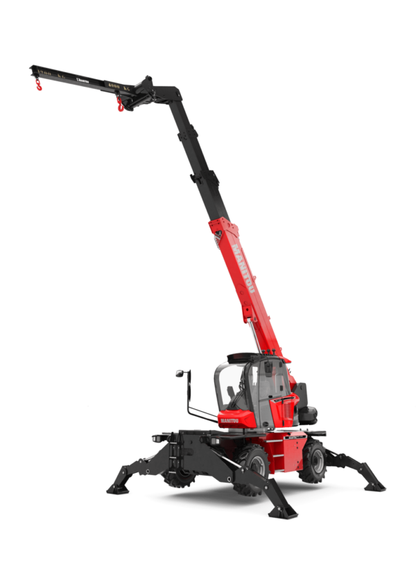 Manitou MRT 2145 115 – chariot télescopique rotatif   – vue studio n°2