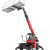 Manitou MRT 1845 75 – chariot télescopique rotatif   – vue studio n°2