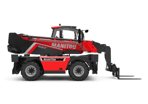 Manitou MRT 1845 75 – chariot télescopique rotatif   – vue studio n°3