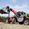 Manitou MT 625 H – chariot télescopique de chantier   – en situation d'utilisation