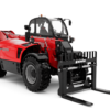 Manitou MHT 10135 ST5 – chariot télescopique de chantier   – vue studio