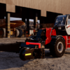 Manitou MHT 10160 – chariot télescopique de chantier   – en situation d'utilisation