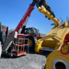 Manitou MHT 11250 mining ST5 – chariot télescopique de chantier   – en situation d'utilisation