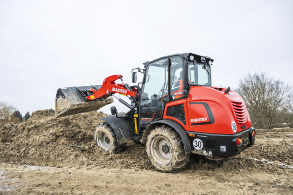Manitou MLA 6-65 H-Z – chargeuse articulée   – en situation d'utilisation