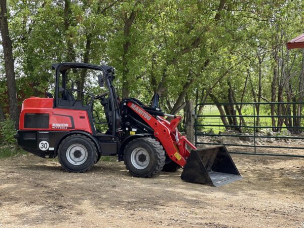 Manitou MLA 5-60 H-Z – chargeuse articulée   – en situation d'utilisation