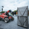 Manitou MT 625 H – chariot télescopique de chantier   – en situation d'utilisation n°4