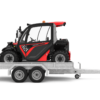 Manitou ULM 412 H – chariot télescopique   – vue studio n°5