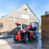 Manitou ULM 415 H – chariot télescopique   – en situation d'utilisation