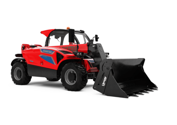 Manitou MT 625 e – chariot télescopique de chantier électrique – vue studio