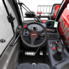 Manitou MT 625 e – chariot télescopique de chantier électrique – vue studio n°3