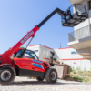 Manitou MT 625 e – chariot télescopique de chantier électrique – en situation d'utilisation n°2