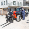 Manitou MT 625 e – chariot télescopique de chantier électrique – en situation d'utilisation n°3