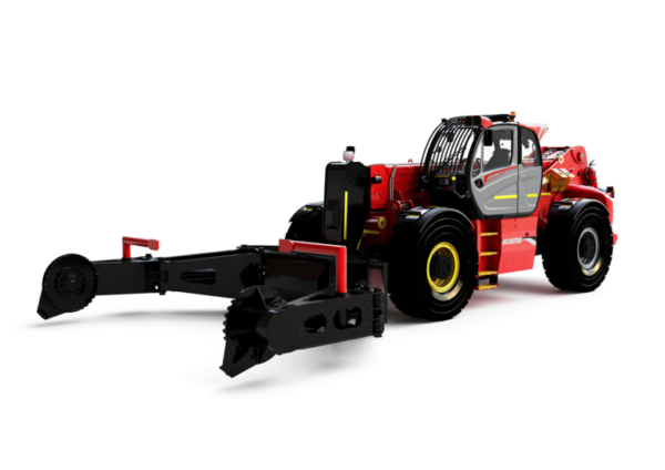 Manitou MHT 11250 mining ST5 – chariot télescopique de chantier   – vue studio n°2
