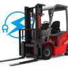 Manitou ME 418 – chariot élévateur électrique – vue studio n°3