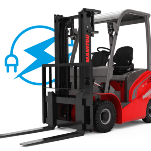 Manitou ME 418 – chariot élévateur électrique – vue studio n°3