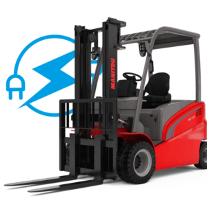 Manitou ME 425 – chariot élévateur électrique – vue studio n°3