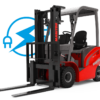 Manitou ME 420 – chariot élévateur électrique – vue studio n°3