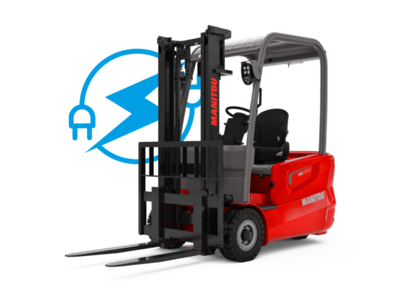 Manitou ME 318 – chariot élévateur électrique – vue studio