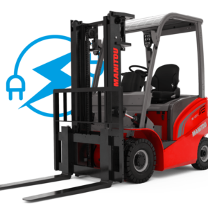 Manitou ME 425 C – chariot élévateur électrique – vue studio n°3