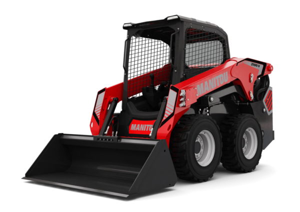 Manitou 2100V – chargeuse compacte   – vue studio