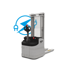 Manitou ES 614 LI 5P Inox – gerbeur électrique – vue studio