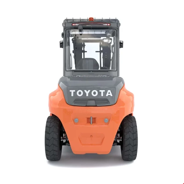 Toyota Traigo80 - 8t Centre de gravité 900mm (9FBH80T) – chariot élévateur frontal électrique – vue arrière