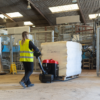 Manitou EP 15 Lithium Easy – transpalette électrique – en situation d'utilisation